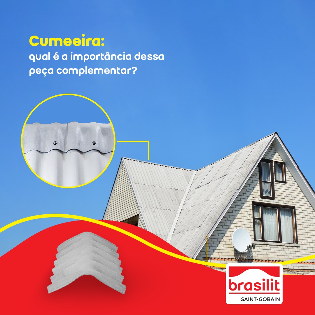 Telha Cumeeira Universal Brasilit