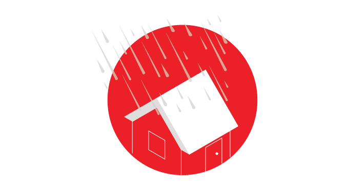 Chuva no telhado
