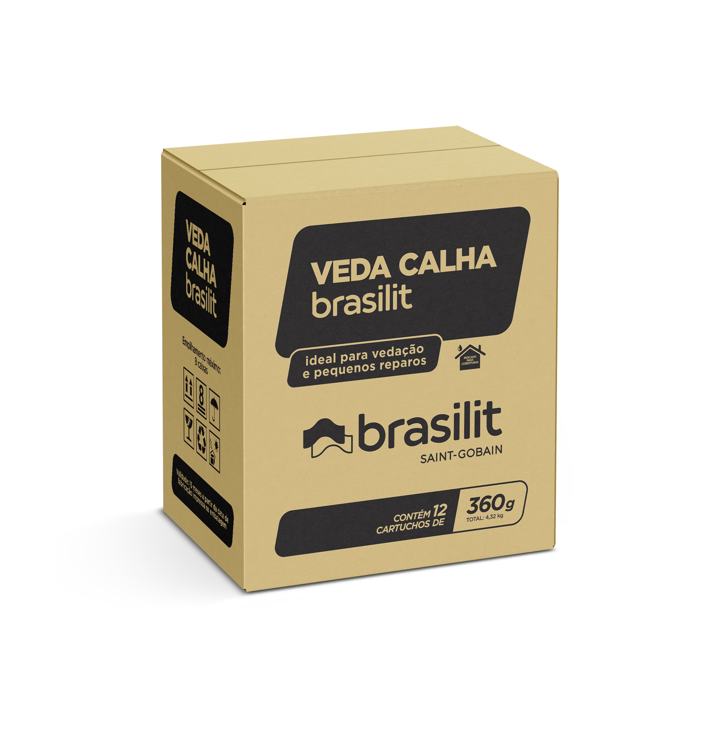 Caixa veda Calha. 